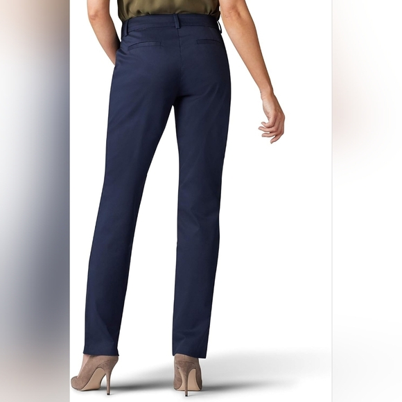 Women's Navy Blue Pants - Picture 2 of 11